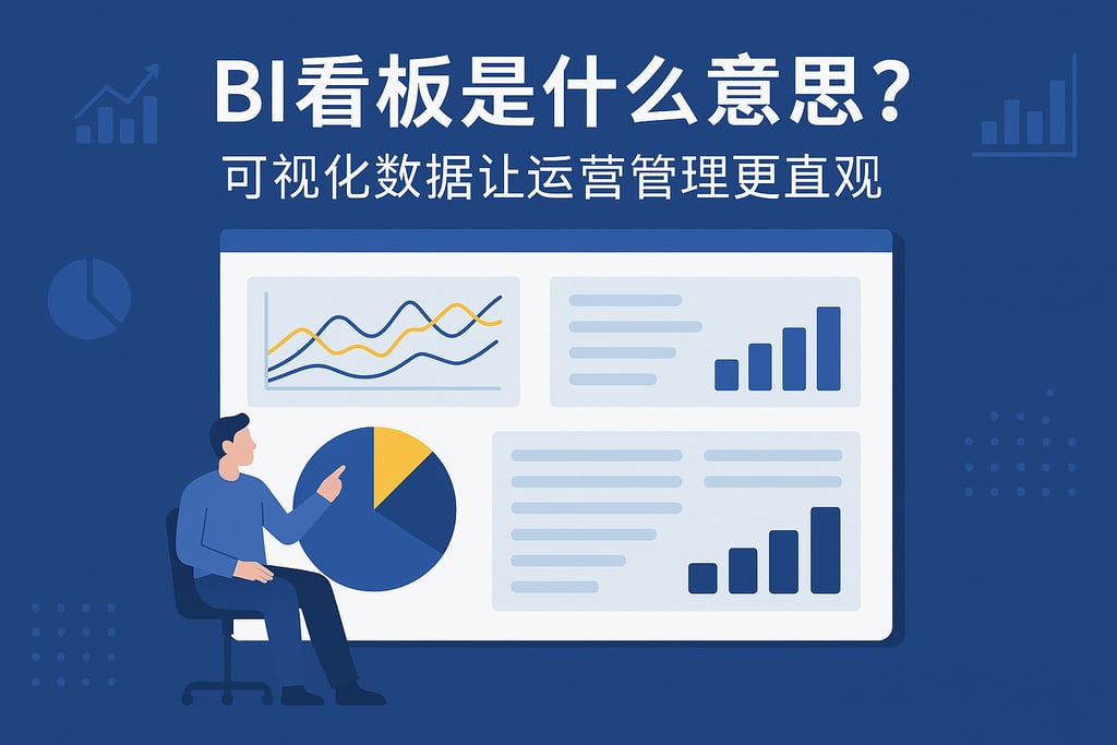 BI看板是什么意思？可视化数据让运营管理更直观"